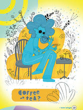 Φόρτωση εικόνας στο εργαλείο προβολής Συλλογής, Coffee or Tea? - poster
